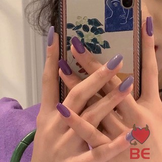 YADORNOS Set 24 Móng Tay Giả Màu Sắc Xinh Xắn