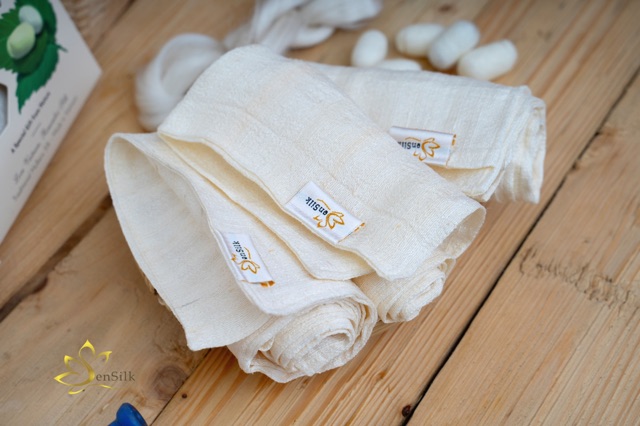 Khăn Mặt Tơ Tằm Cao Cấp SenSilk