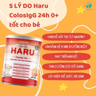 Sữa Nanofood  Haru 0+ 900g