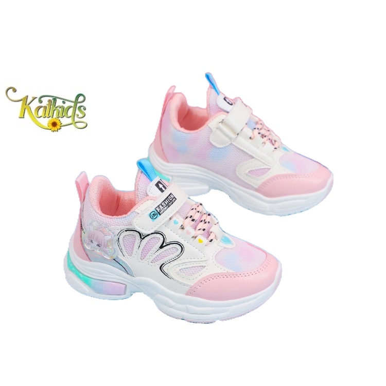 Giày thể thao bé gái siêu nhẹ êm Quảng Châu size 26 đến 37 4 tuổi - 11 tuổi 2022 KAT KIDS