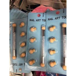 mút cọ dặm ombre nail art tool
