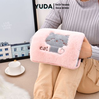 Túi sưởi cắm điện mini thời trang giữ nhiệt ấm bụng Yuda túi chườm nóng sạc điện giữ ấm chân tay mùa đông