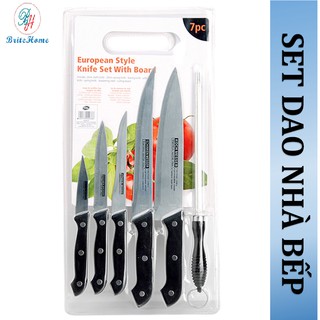 [Bộ 7 Sản Phẩm] Bộ Dao Kiểu Châu Âu 7 Món Uncle Bills KA0015