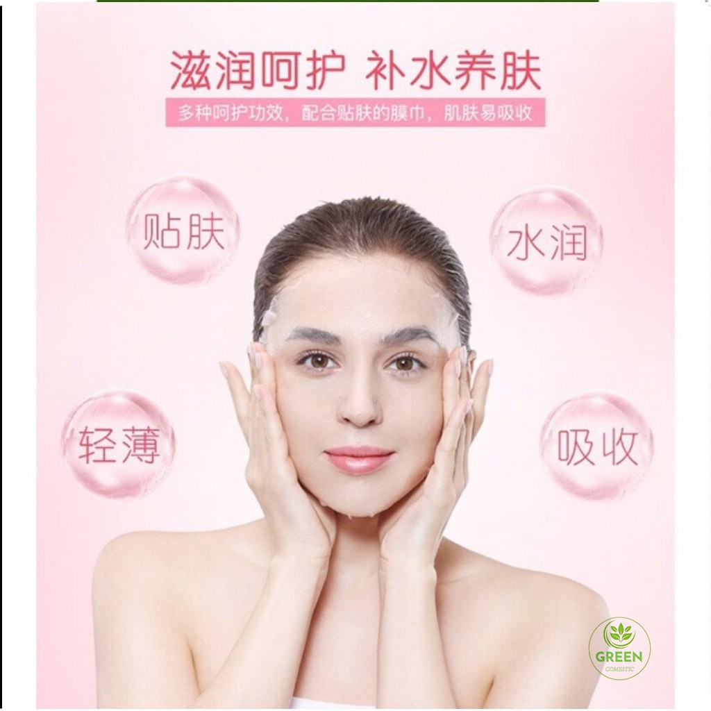 Mặt Nạ Heo Sữa Chua – Mặt Nạ Dưỡng Da Cấp Ẩm Mask Nội Địa Trung Green Comestic