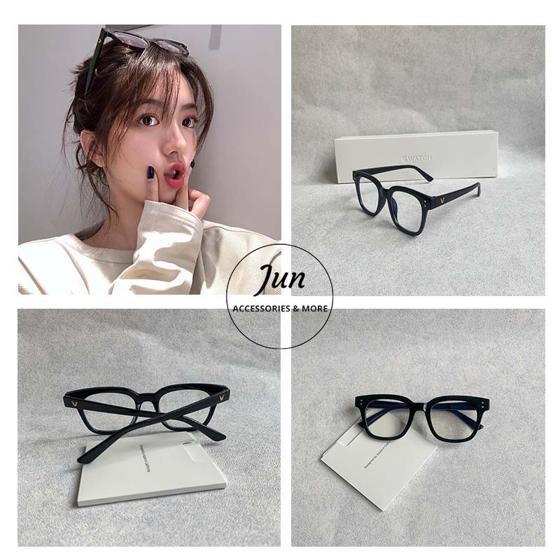 Kính Mát Giả Cận Unisex GM Wild Wild Thay Được Tròng Cận - Kính Mắt Chữ V Phong Cách Hàn Quốc Chống Tia UV400