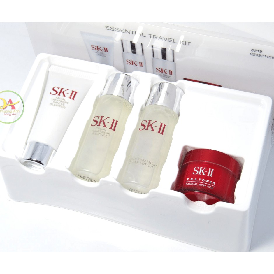 Bộ 4 Sản Phẩm Dưỡng Da SK-II Essential Travel Kit