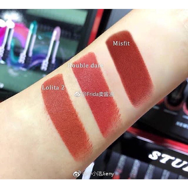 AUTH - OFF 50% SON SÁP MỊN KAT VON D STUDDED KISS MÀU LOLITA2, DOUBLE DARE, MISFIT
