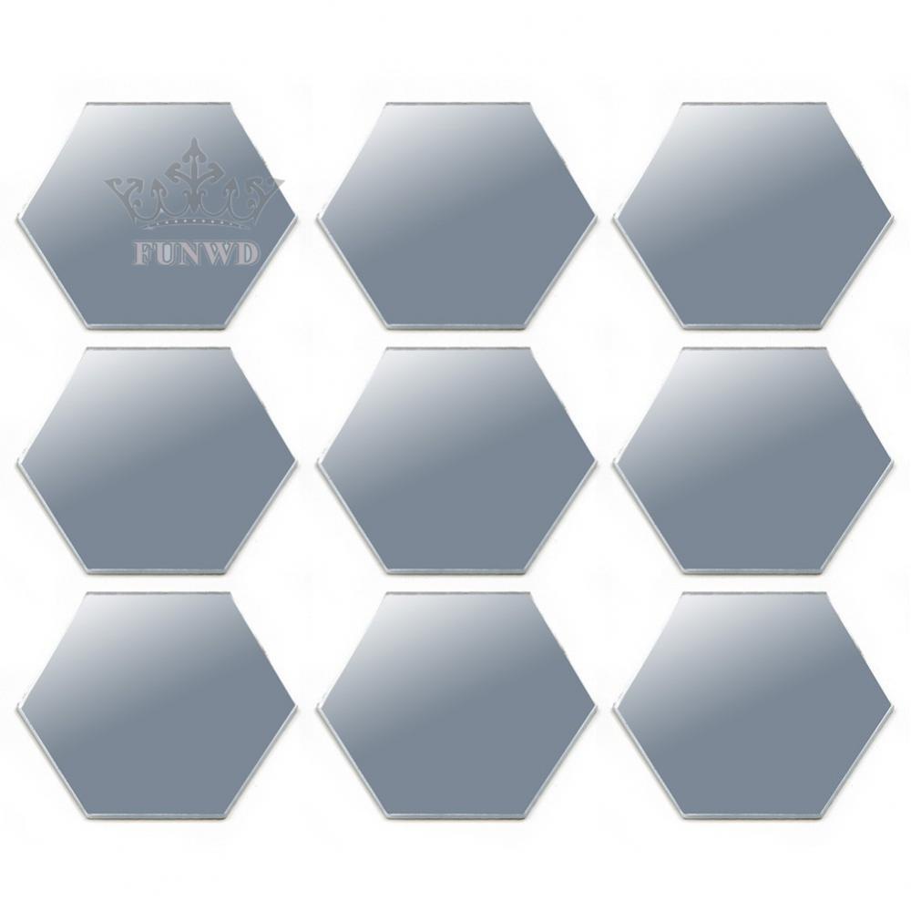 [Funny-]Stickers Mirror Bedroom Tile Tiles Wall Mosaic Self Acrylic Art Decals