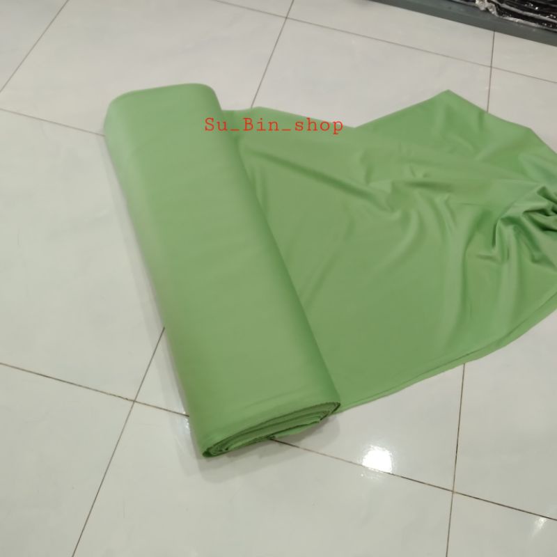 Vải may màn che / rèm cửa chống nắng Màu Xanh Đậu loại dày