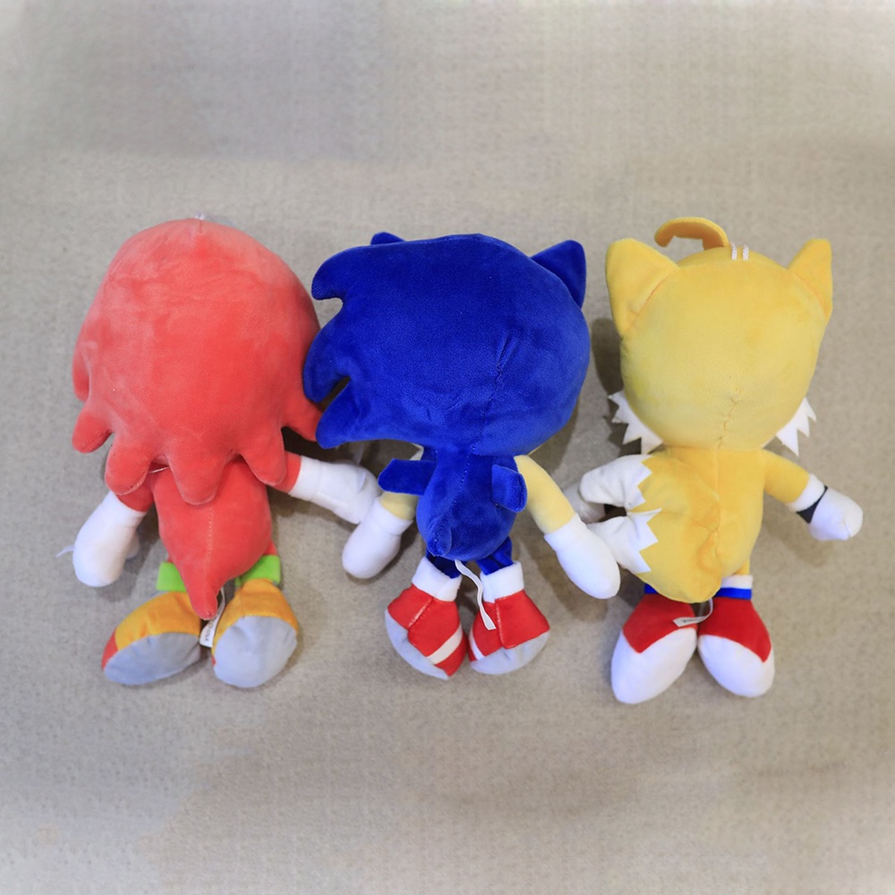 30cm Búp bê Super Sonic Plush dễ thương Búp bê hoạt hình Đồ chơi trẻ em Quà tặng cho trẻ em
