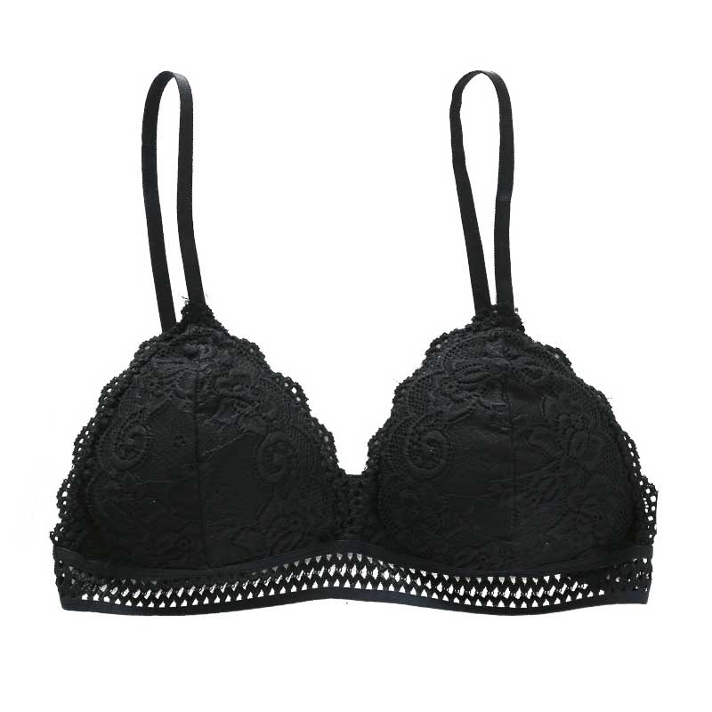 Áo lót ZXYOUPING phối ren có mút nâng ngực quyến rũ dành cho nữ