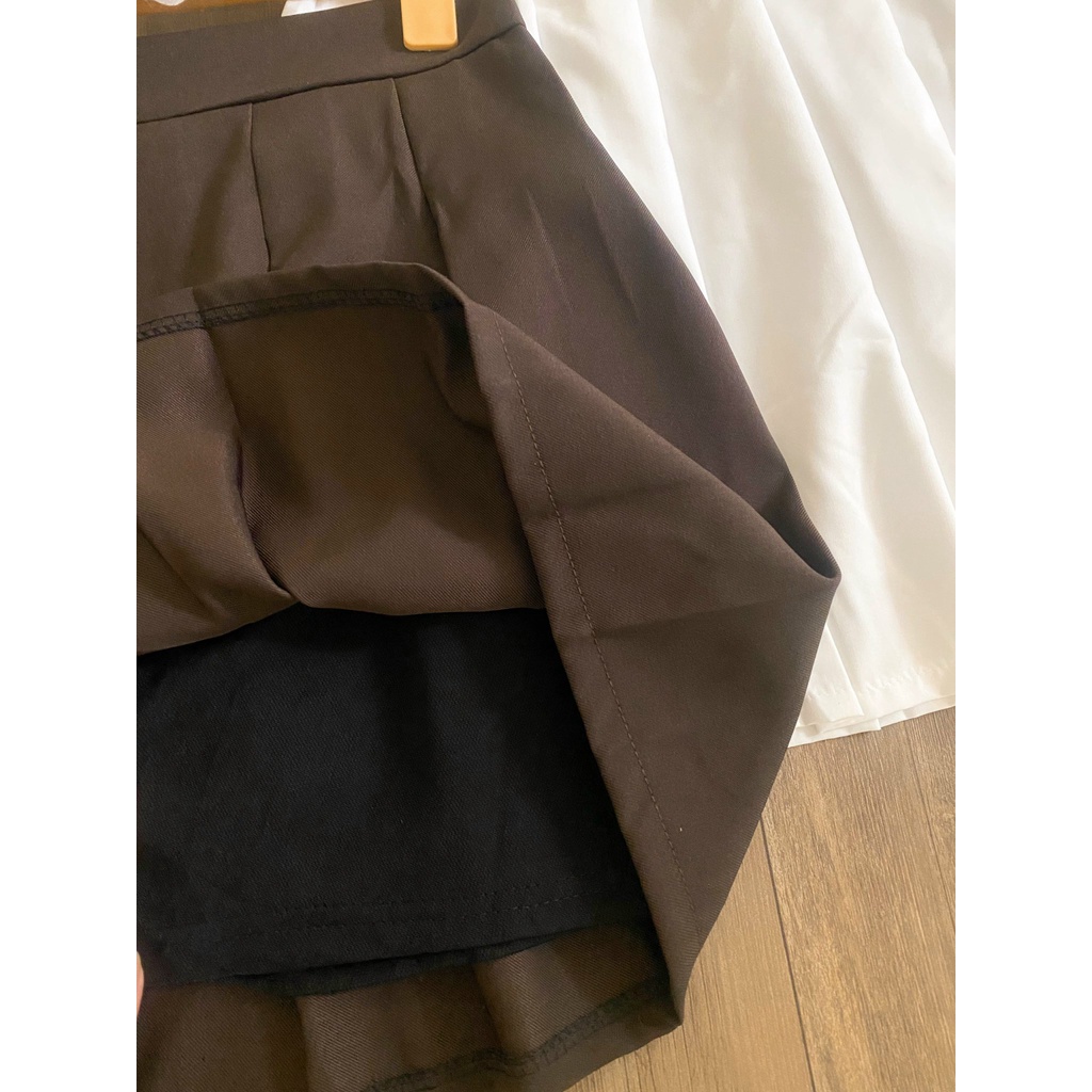 Chân váy xếp ly chân váy tennis  dáng ngắn xoè đẹp giá siêu sinh viên