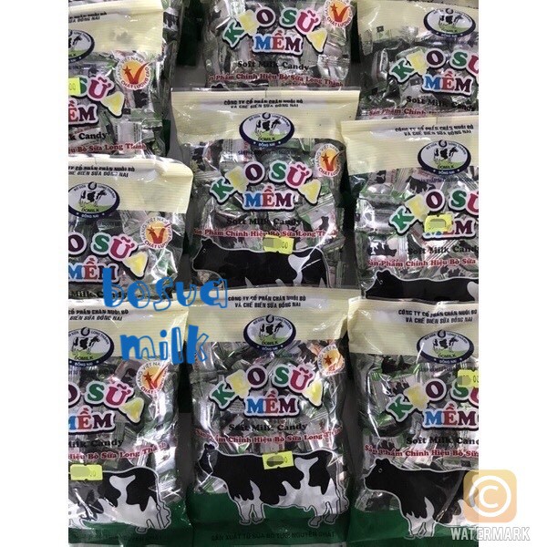 Kẹo sữa bò mềm Long Thành chính hãng Domilk