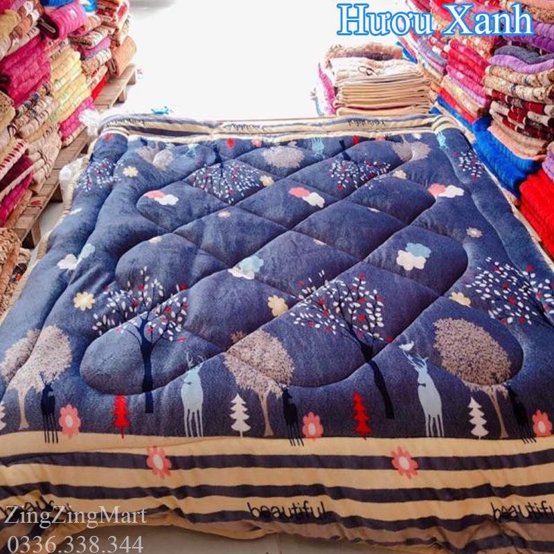 [Xả Hàng Đông] Chăn Lông Cừu Mùa Đông Nhiều Mẫu Lựa Chọn - Hàng Cao Cấp Dày Dặn 3 Lớp [ m9x2m3 ]