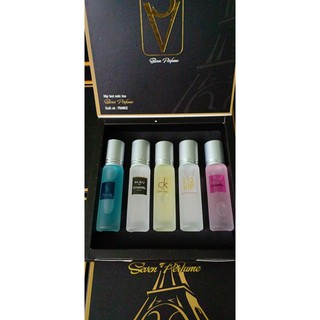 Set Nước hoa 5 chai (dạng lăn)