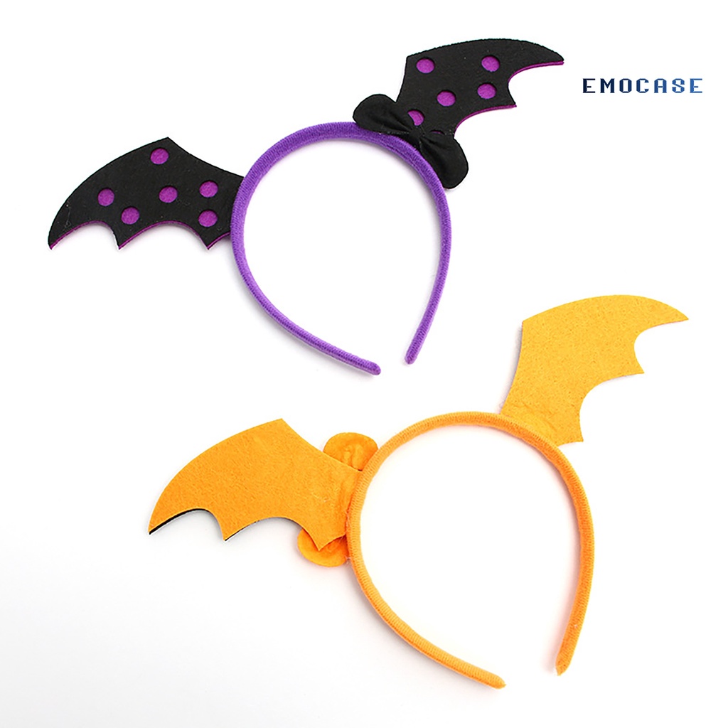 Băng Đô Cài Tóc Bằng Nhựa Đàn Hồi Hình Bí Ngô Sáng Tạo Cho Tiệc Tùng