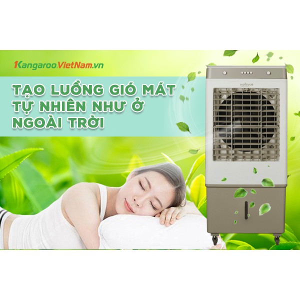 Quạt điều hòa hơi nước Kangaroo KGW09  🔥 FREE SHIP TẬN NHÀ 🔥 Công suất 180W - Diện tích làm mát siêu rộng 40 - 50m2