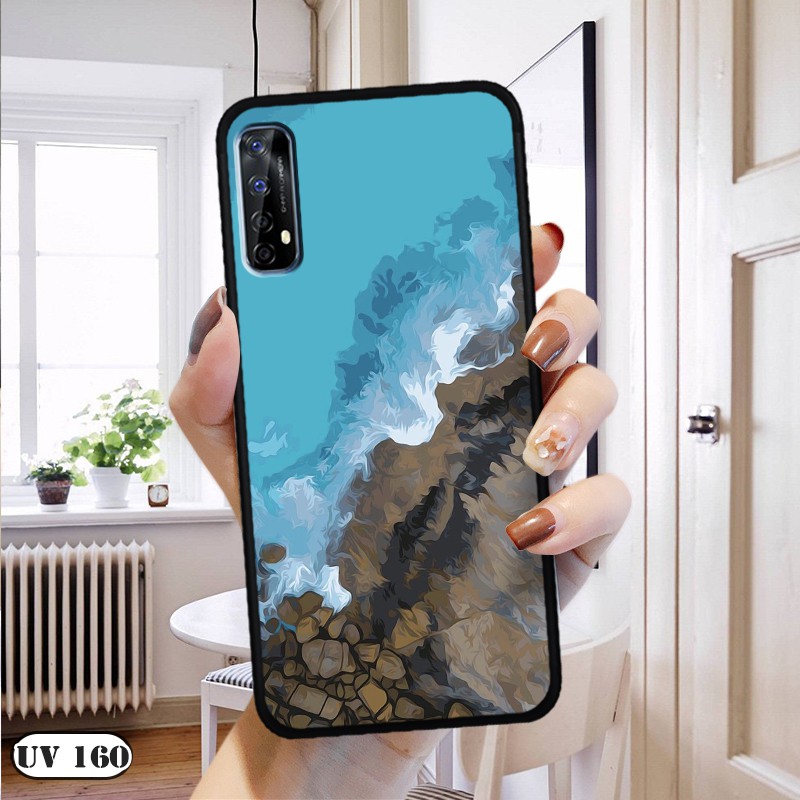 Ốp lưng nhám Realme 7 - in hình
