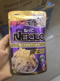Pate cho mèo Nekko 70gr