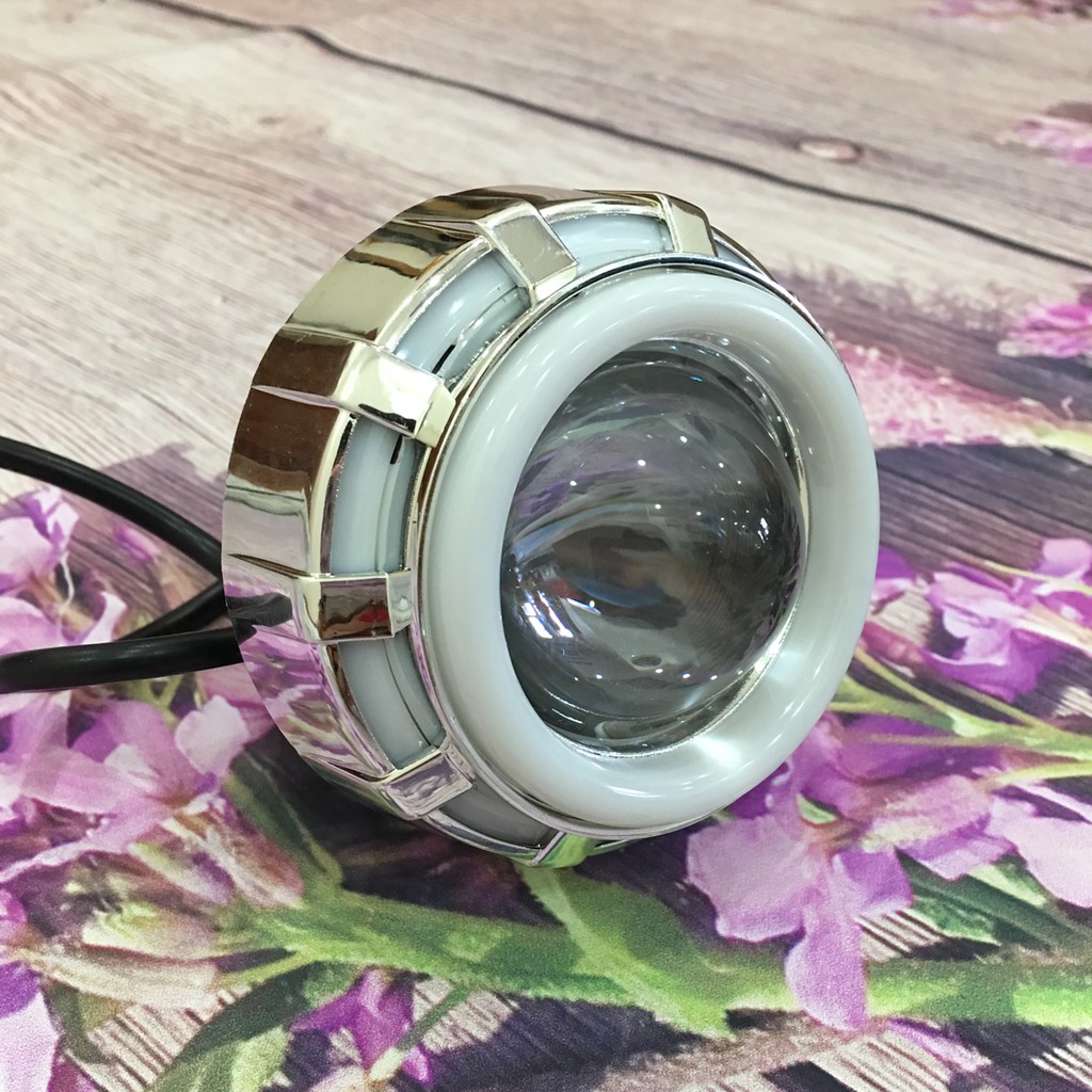 Đèn led bi cầu có viền độ U12 - đèn Led U14-Đèn led xe máy