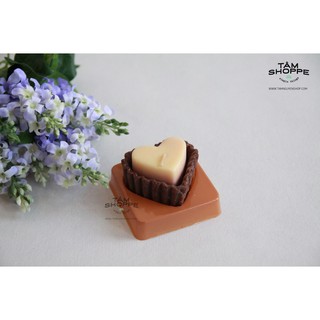 Nến trang trí hình bánh Cupcake, Donuts TAN