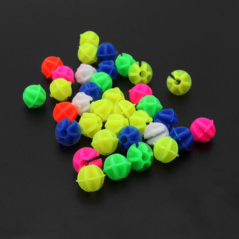Set 36 Hạt Nhựa Nhiều Màu Sắc Trang Trí Căm Xe Đạp Cho Bé