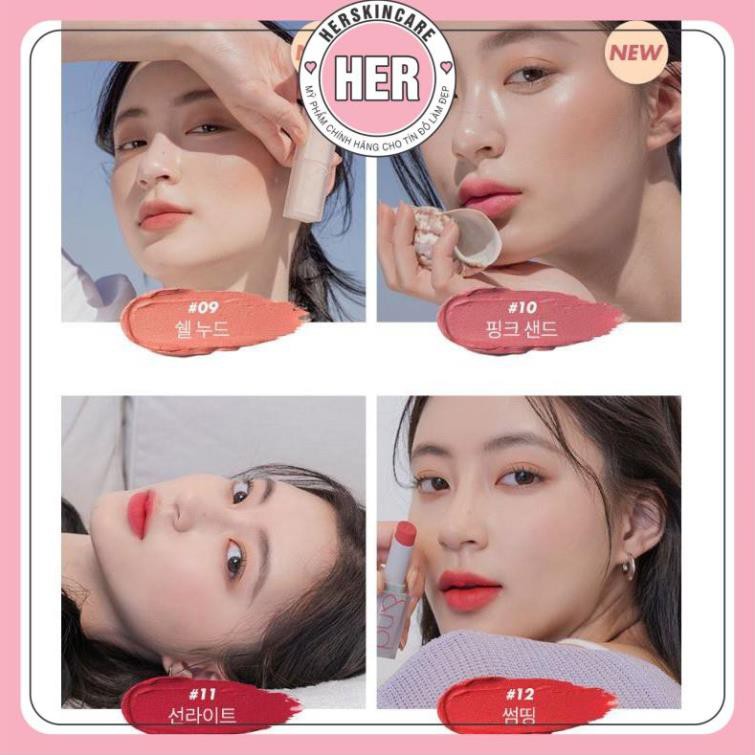 [New][Shell Beach Nude Collection] Son thỏi lì Romand New Zero Matte Lipstick 3g | BigBuy360 - bigbuy360.vn