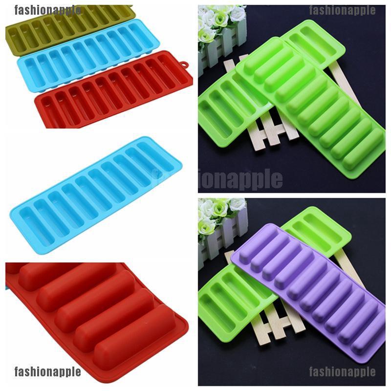 Khay Silicone Làm Đá Hình Trụ Chất Lượng Cao