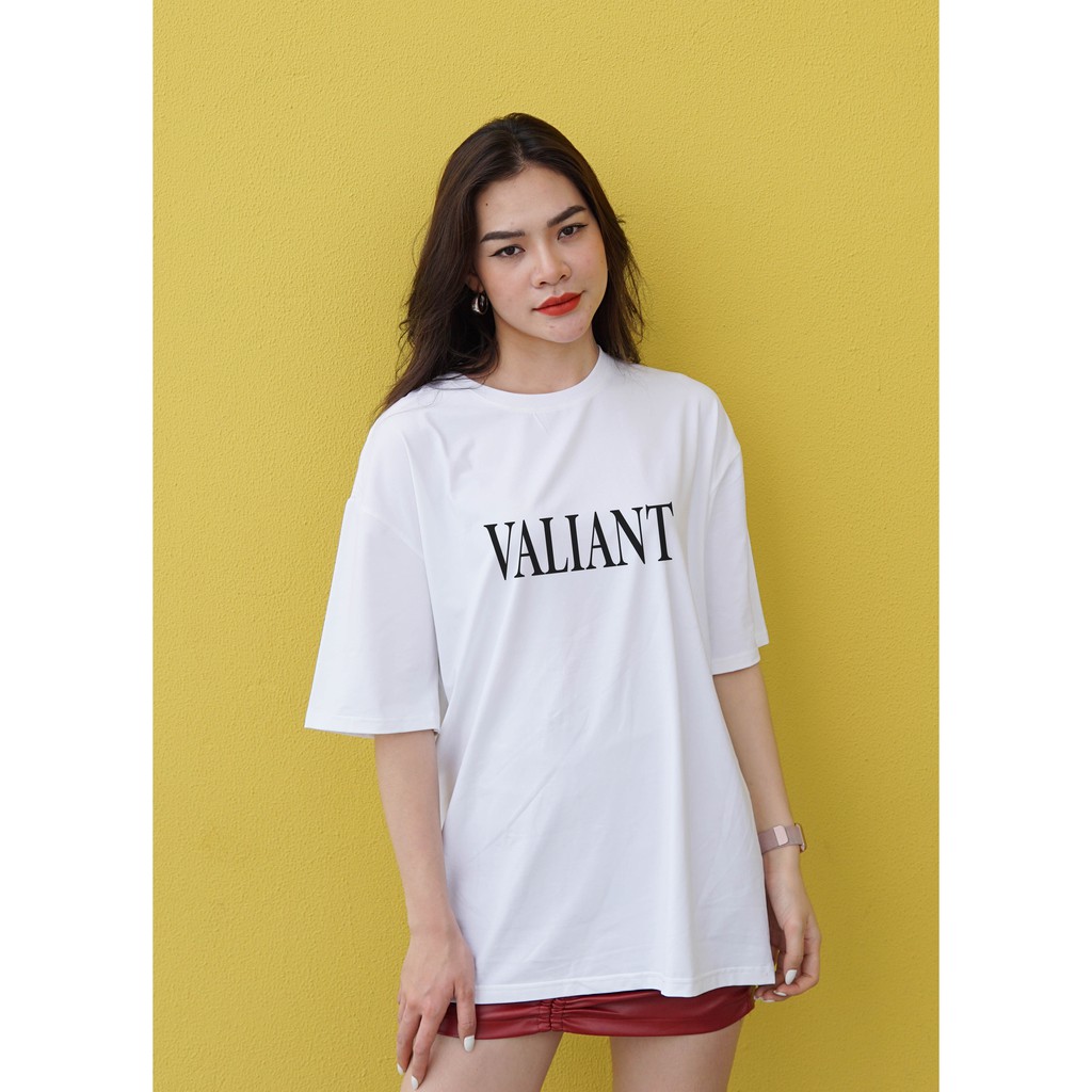 Áo thun tay lỡ Wearit chất liệu cotton cao cấp 100% form dáng rộng unisex phù hợp nam nữ VALIANT | BigBuy360 - bigbuy360.vn