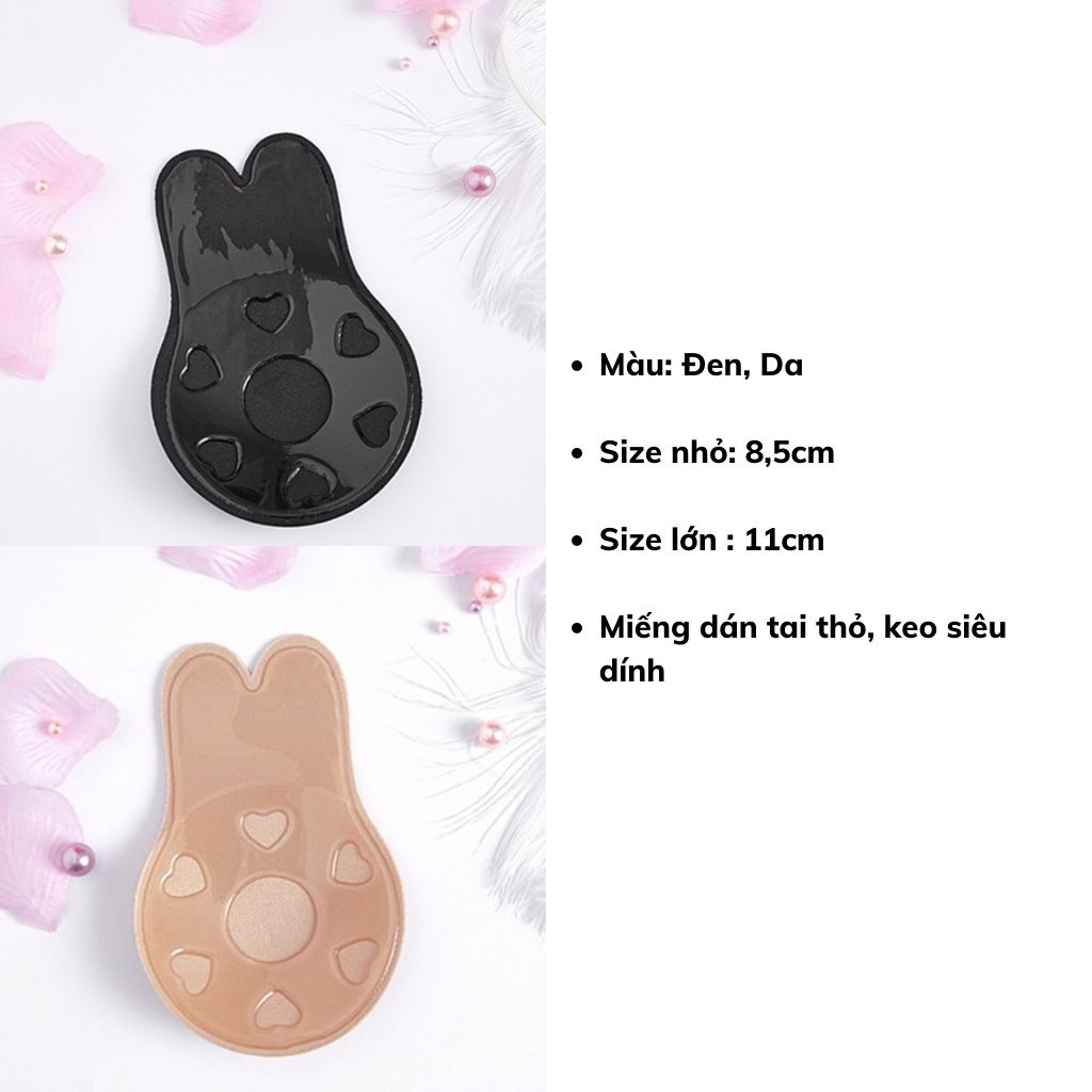 Miếng dán ngực nâng ngực tạo vòng 1 quyến rủ , tái sử dụng được nhiều lần DEVARI D0950