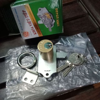 khoá tủ Việt Tiệp chính hãng,ổ khoá gạt,khoá cánh tủ,kệ,...(kèm phụ kiện)