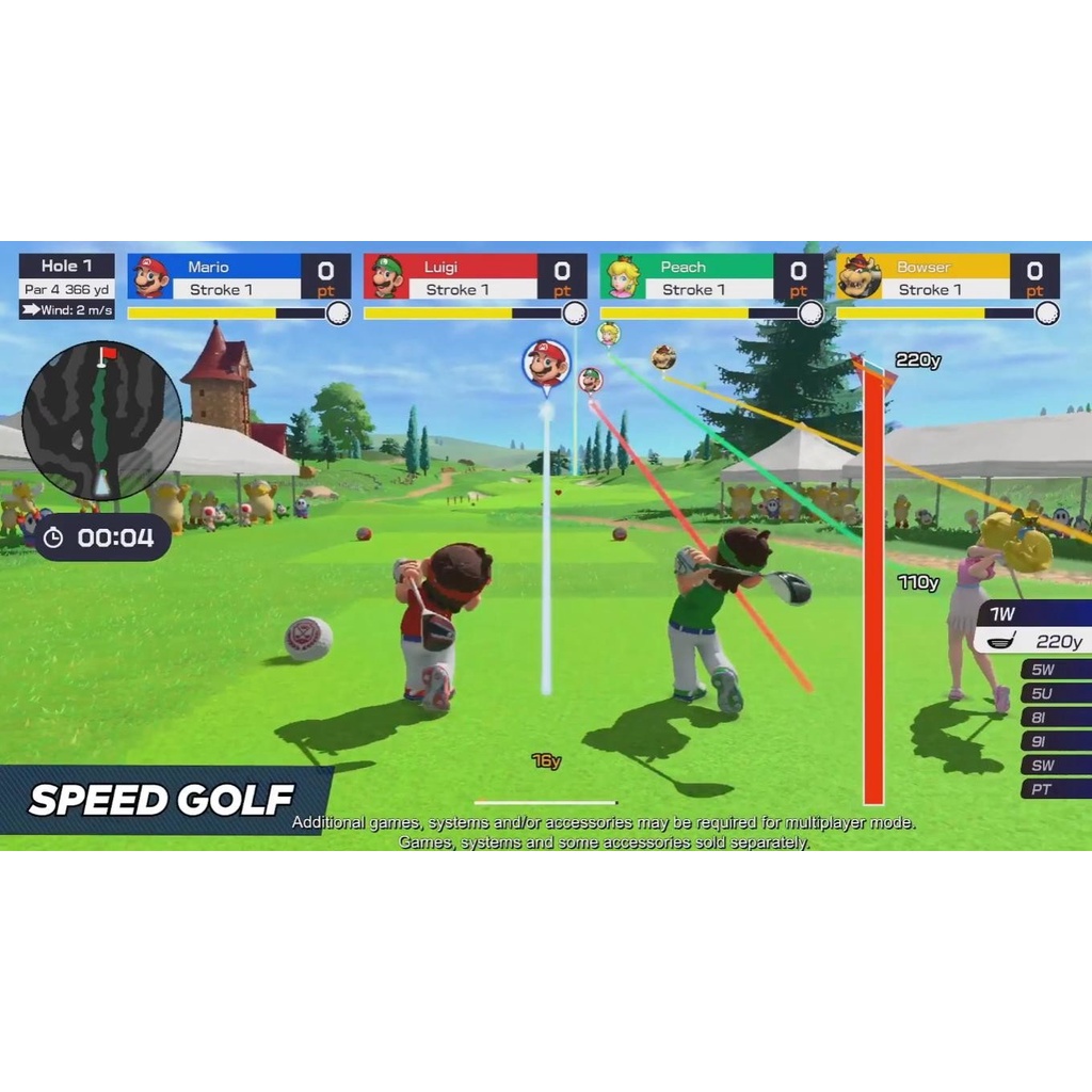 Băng Game Nintendo Switch Mario Golf: Super Rush