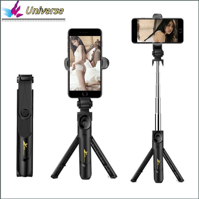 Gậy Chụp Ảnh Selfie Có Thể Gập Lại Được Xt10 Cho Điện Thoại Di Động Xt09 Xoay 360 °