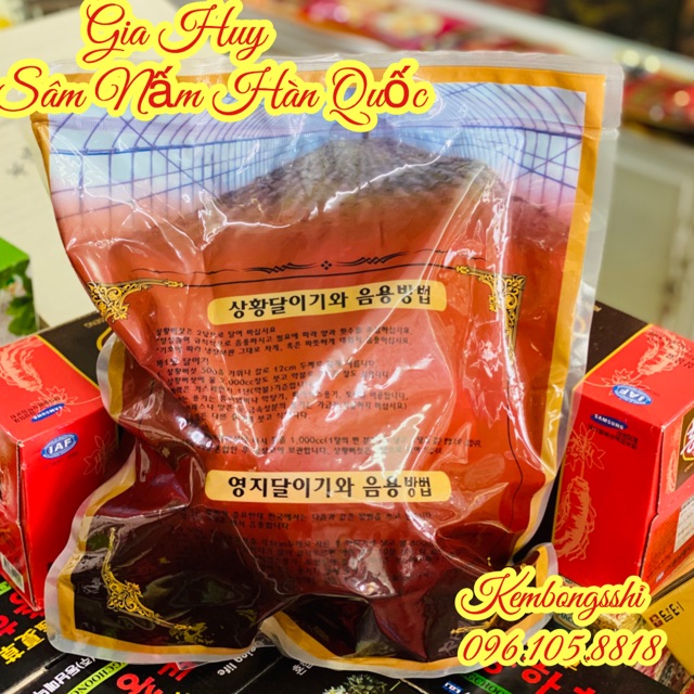 [SỈ TẬN GỐC ] Nấm Linh Chi Đỏ 6 Năm Tuổi Hàn Quốc Túi Nâu 1kg