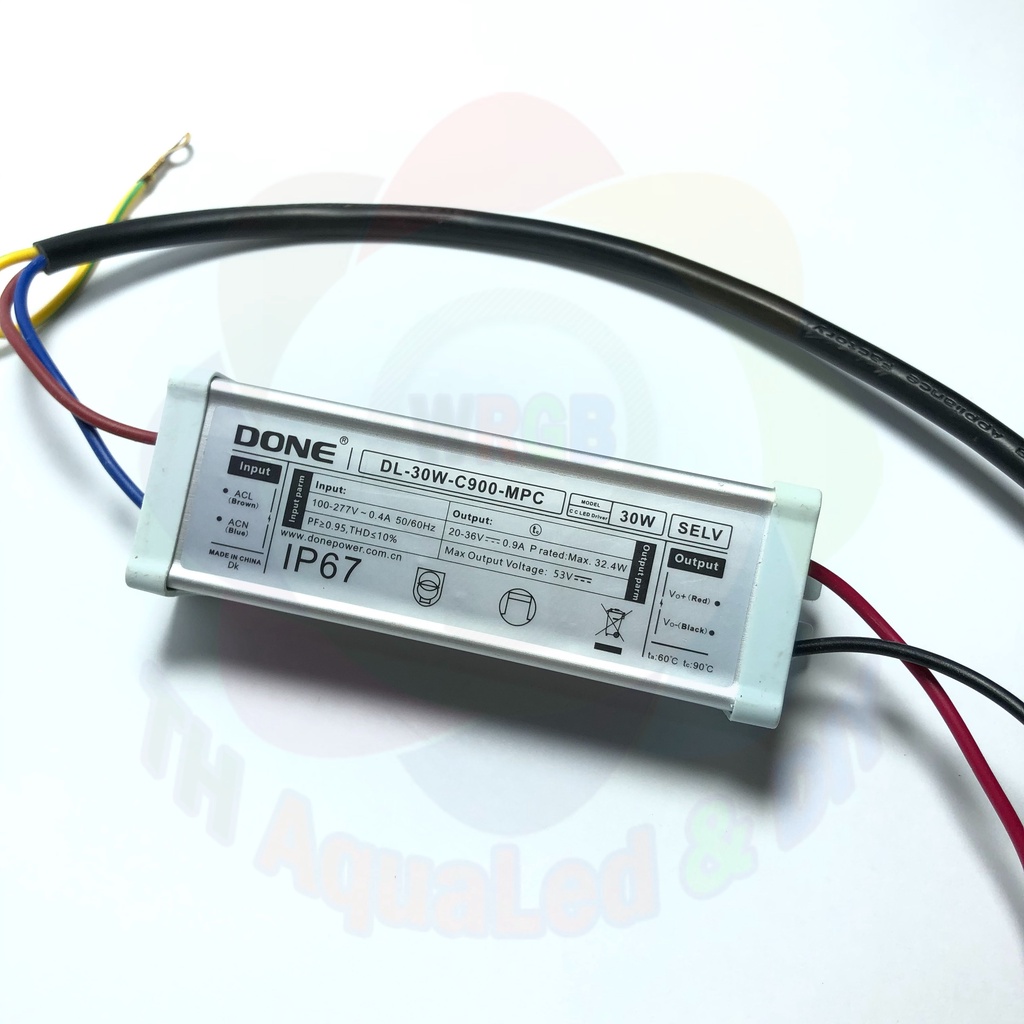 Nguồn Done dòng Led Driver nhôm chống nước, Nguồn chấn lưu 100% Chính hãng chuyên dùng cho đèn LED