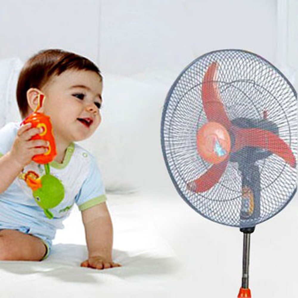 Lưới bọc quạt an toàn cho bé không thò tay vào