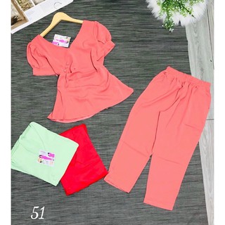 Đồ bộ dài cotton, ib CHỌN MÀU