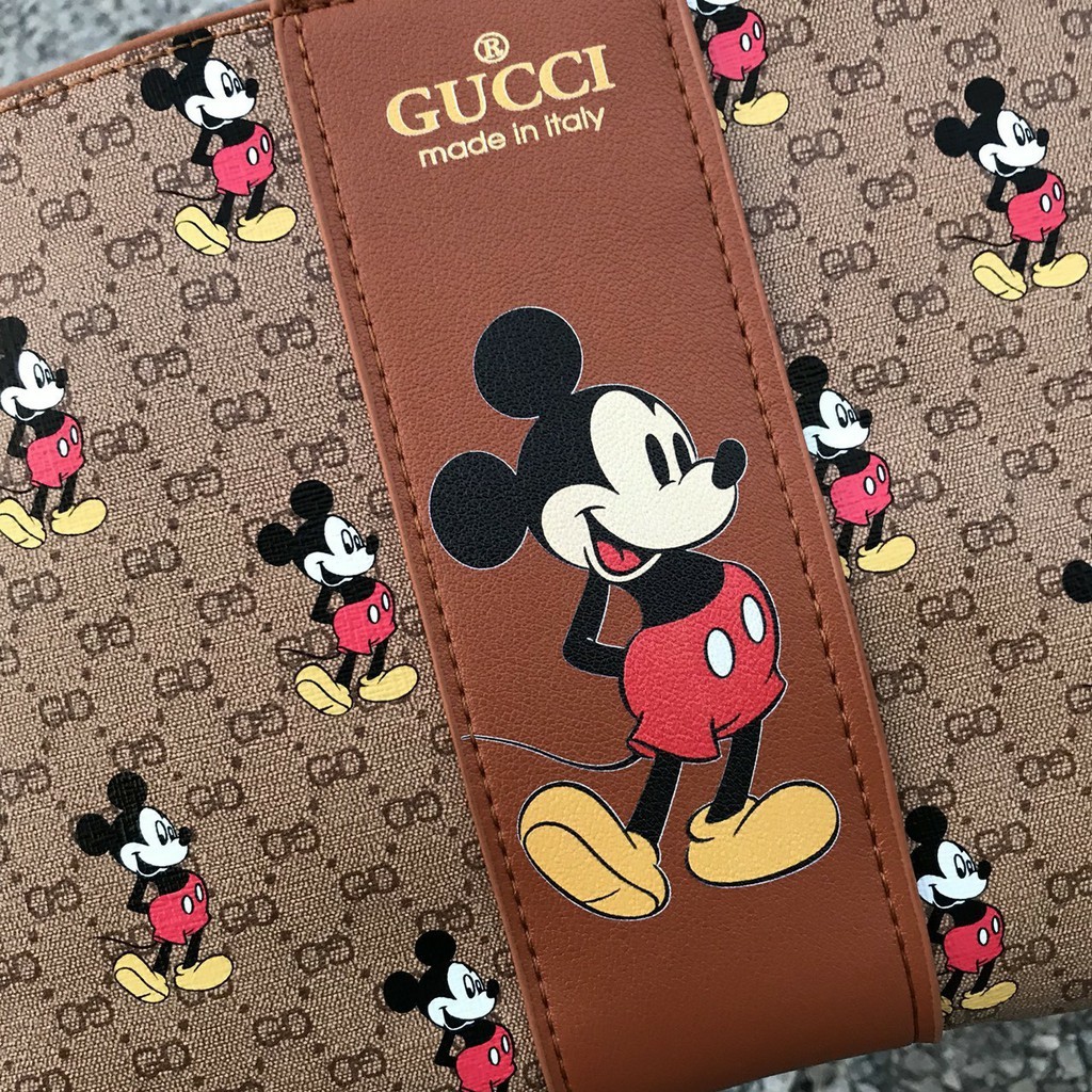 Clutch hình Mickey cầm tay thời trang nam nữ unisex