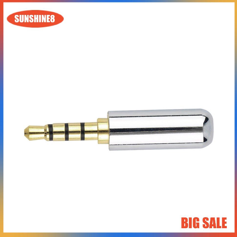 Giắc Cắm Tai Nghe 3.5mm Bằng Hợp Kim Nhôm