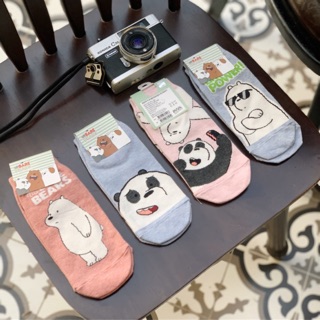 Tất We bare Bear Made in Korea