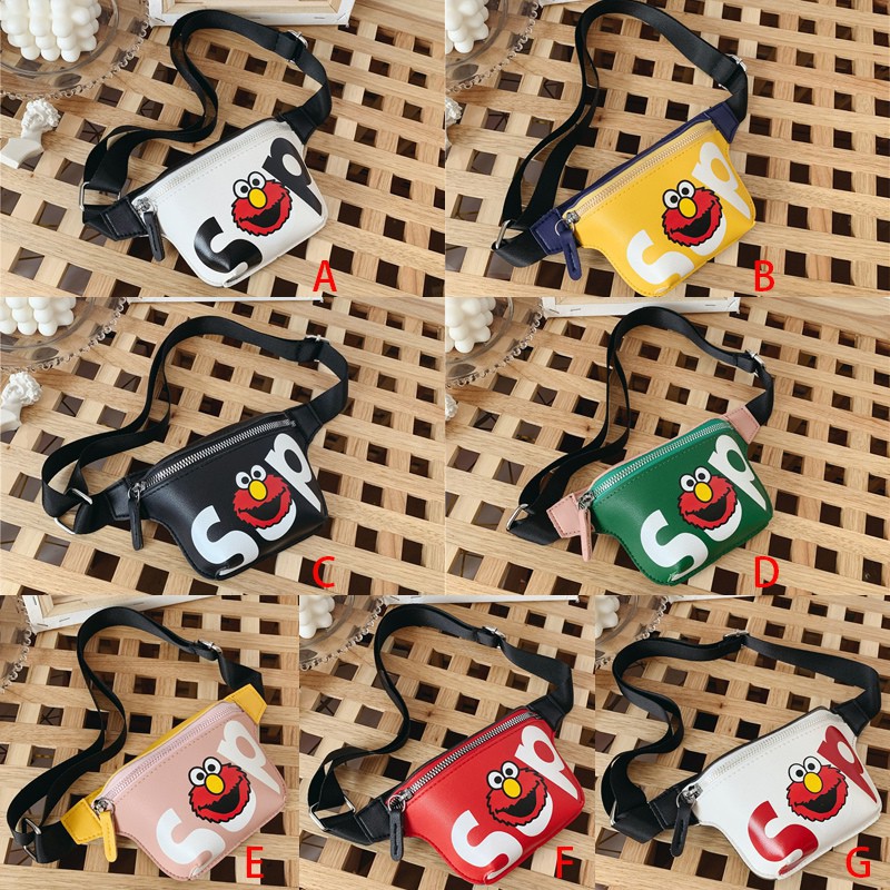 Túi đeo chéo in họa tiết hoạt hình đáng yêu thời trang dành cho bé gái