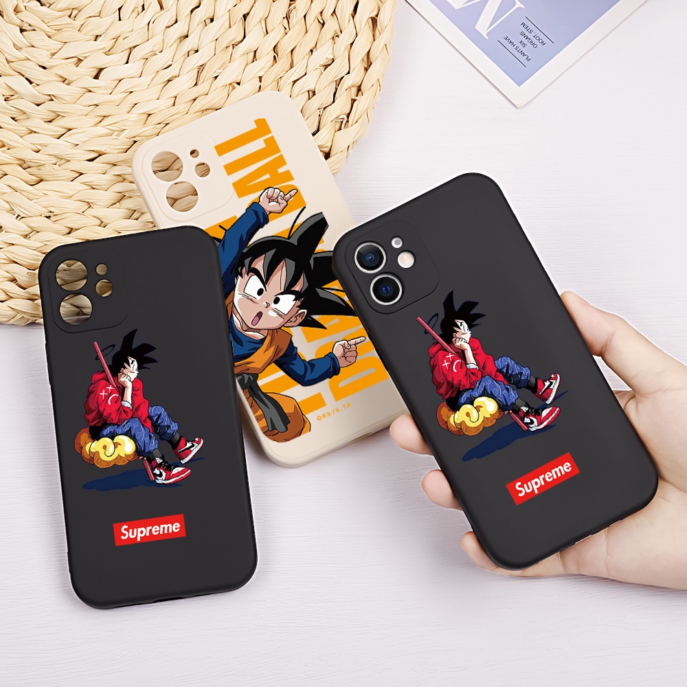 Ốp Điện Thoại Họa Tiết Nhân Vật Trong Dragon Ball Cho Xiaomi Redmi 10 Note 10 11 Pro Plus 10T Mi 10 11 Pro 8 9 SE Black Shark 4 POCO M3 M4 X3 Pro NFC GT F3