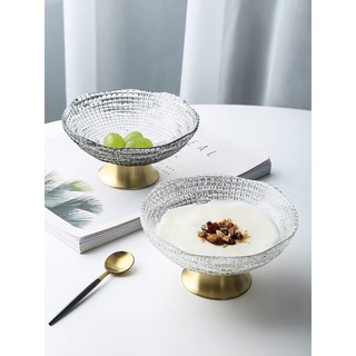 Đĩa thuỷ tinh đựng hoa quả cao cấp