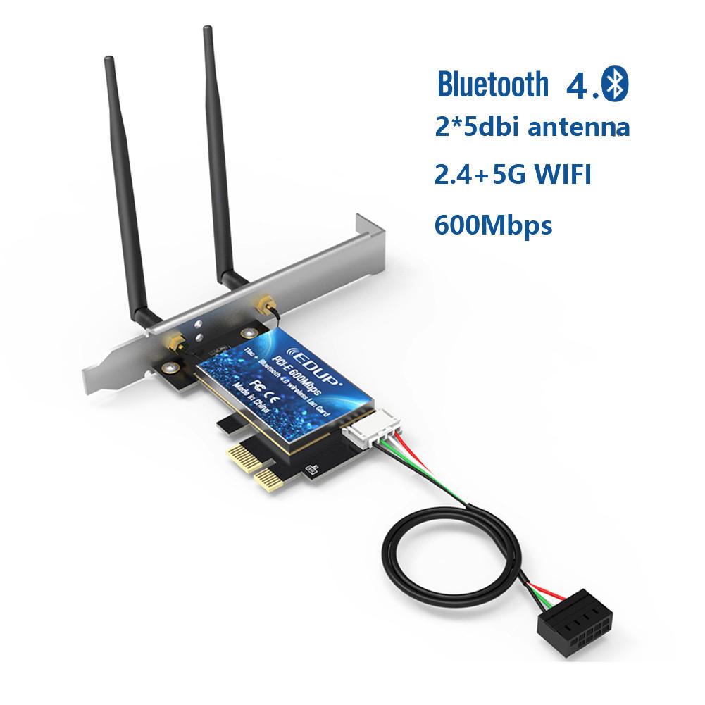 Bộ chuyển đổi Wi-Fi Bluetooth PCI Express 2.4GHz / 5.8Ghz Dual Band AC600 | BigBuy360 - bigbuy360.vn
