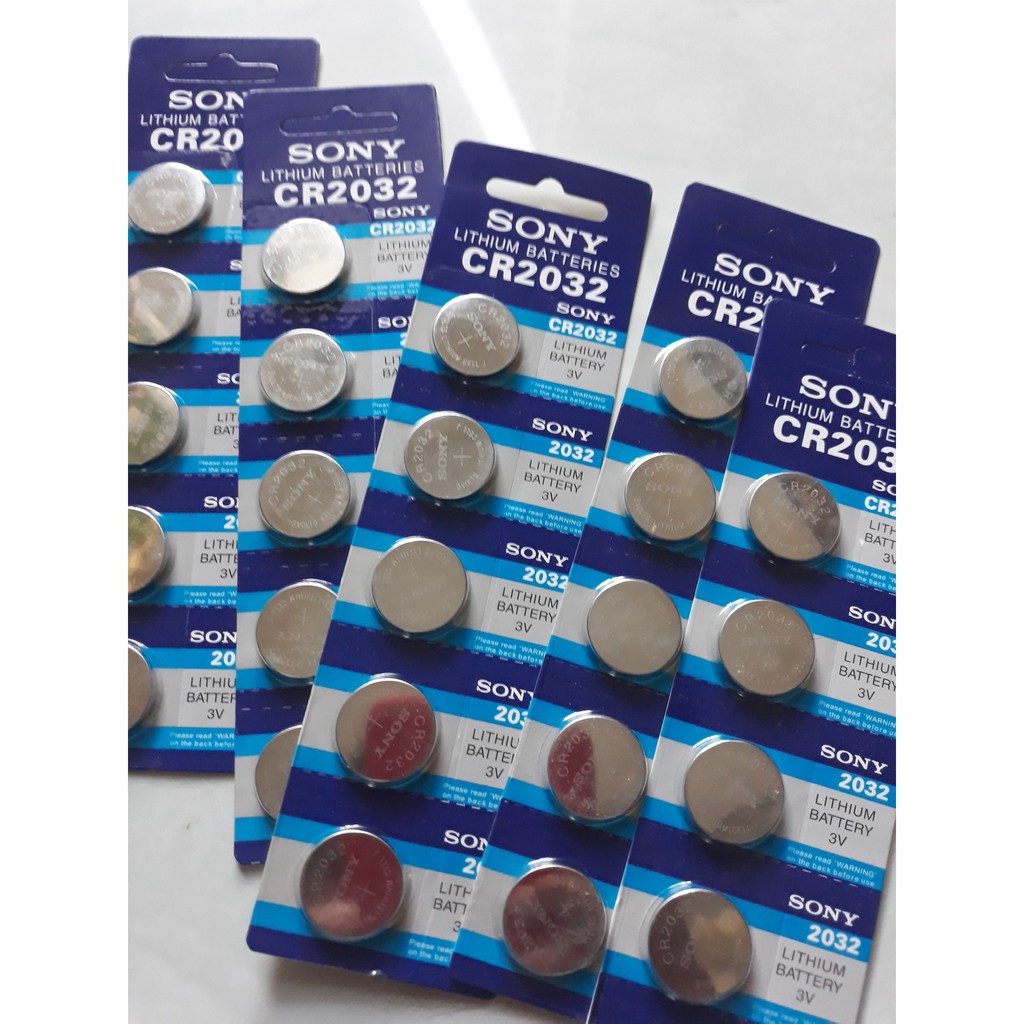 Pin 3V Cmos Sony CR2032 - Vĩ 5 Viên