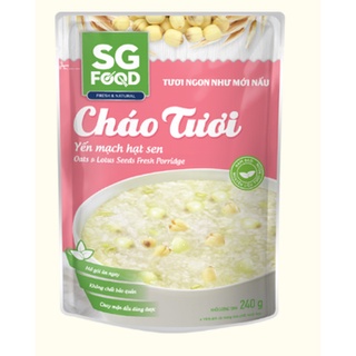 Cháo tươi yến mạch hạt sen 240g