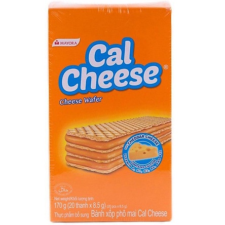 Bánh xốp nhân phô mai Cal Cheese hộp 153g