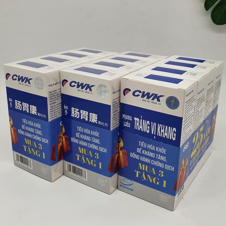 TRÀNG VỊ KHANG - HỔ TRỢ VIÊM ĐẠI TRÀNG CẤP VÀ MÃN TÍNH - RỐI LOẠN TIÊU HÓA - NHIỄM TRÙNG ĐƯỜNG RUỘT