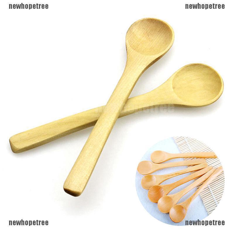 Bộ 6 Thìa Gỗ Tre Tiện Dụng Cho Gia Đình