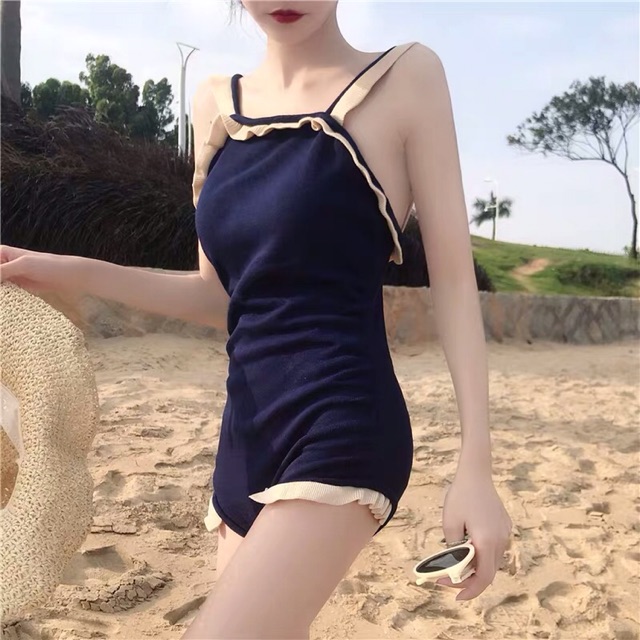 💥Bộ đồ bikini áo tắm tắm biển chất len mỏng mịn - 4 ảnh thật cuối